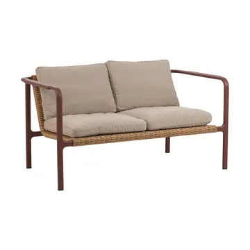 Motty sohva - Zin red-teddy beige, 2-istuin - Brafab