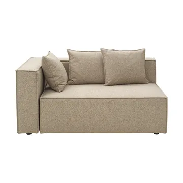 Muki sohvemoduuli - Light taupe, oikea päätymoduuli - Brafab