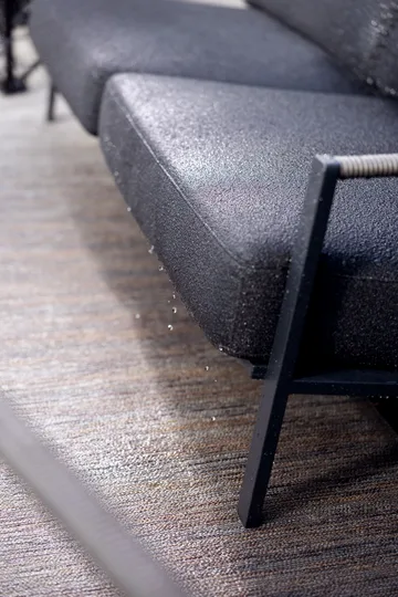 Naos sohva - Musta-teddy black, 2,5-istuttava - Brafab