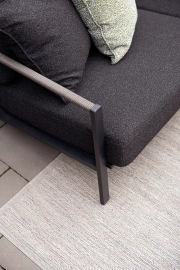 Naos sohva - Musta-teddy black, 2,5-istuttava - Brafab