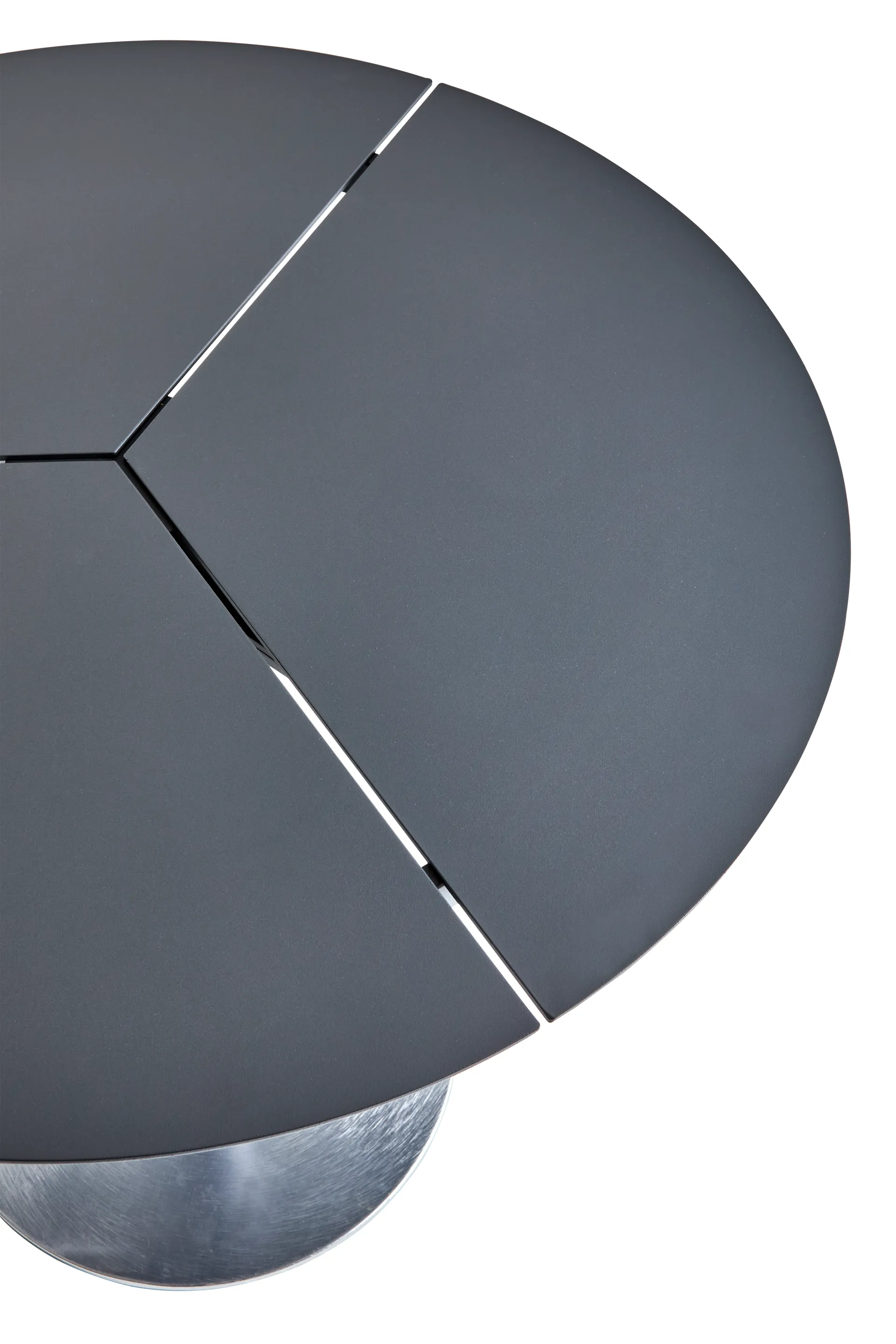 Peace Bistro kahvipöytä Ø80 cm Anthracite,  Brafab