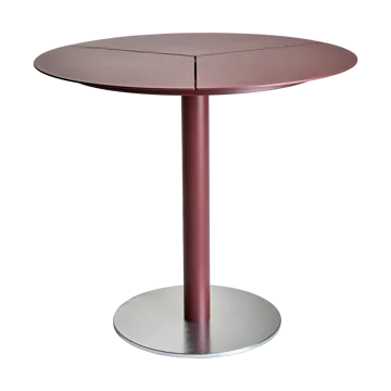 Peace Bistro kahvipöytä Ø80 cm Zin red - Brafab