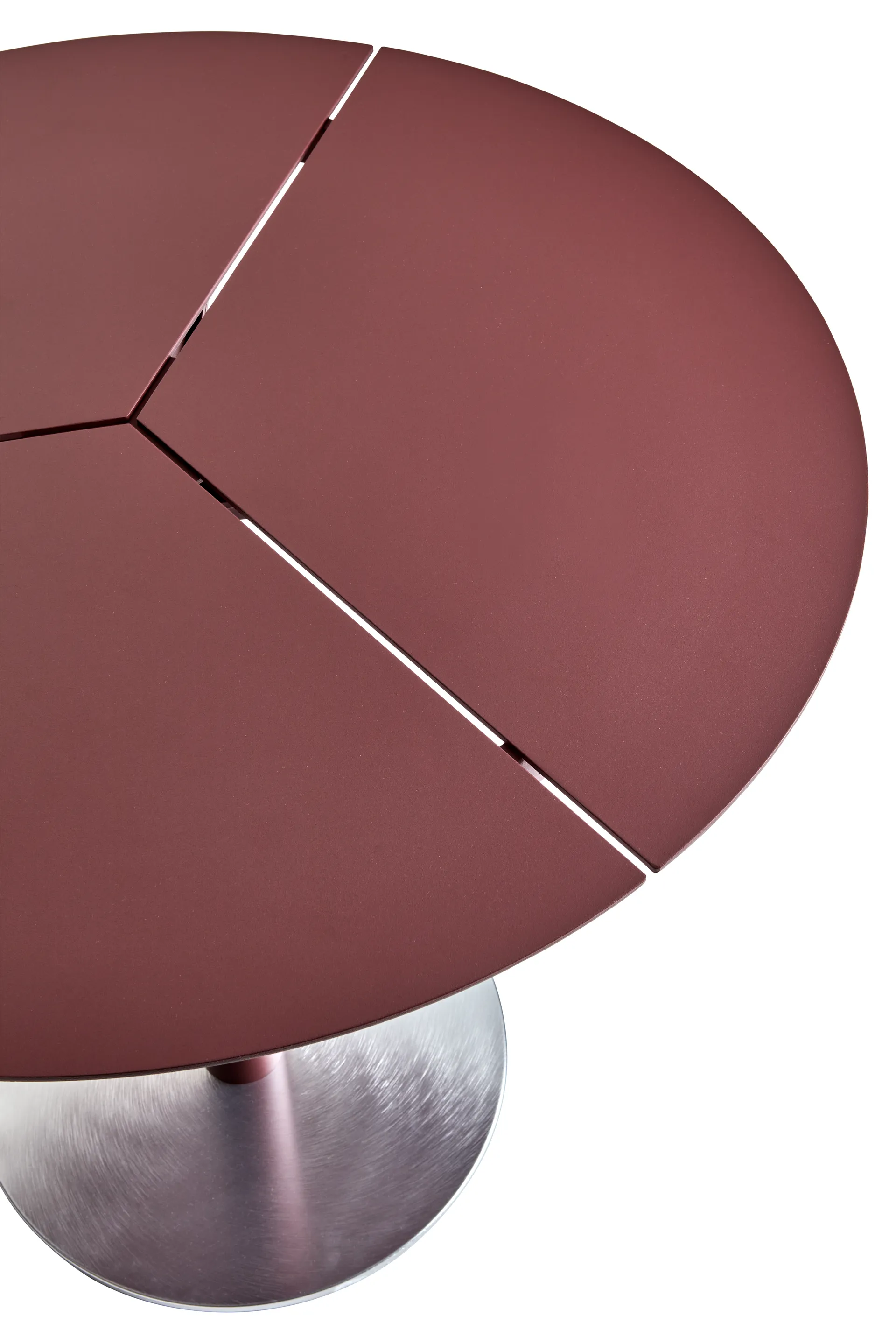 Peace Bistro kahvipöytä Ø80 cm Zin red Brafab