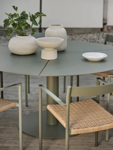 Peace ruokapöytään Ø110 cm Nordic green - Brafab
