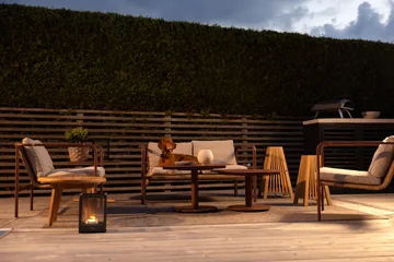 Peace sohvapöytä - Zin red, Ø80x40 cm - Brafab