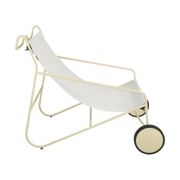 Poul Chair nojatuoli - Lemon-off white - Brafab