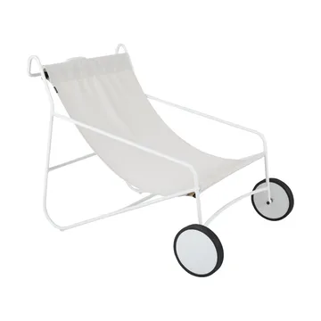 Poul Chair nojatuoli - Valkoinen - Brafab