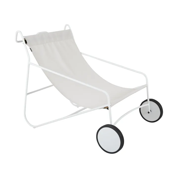 Poul Chair nojatuoli - Valkoinen - Brafab