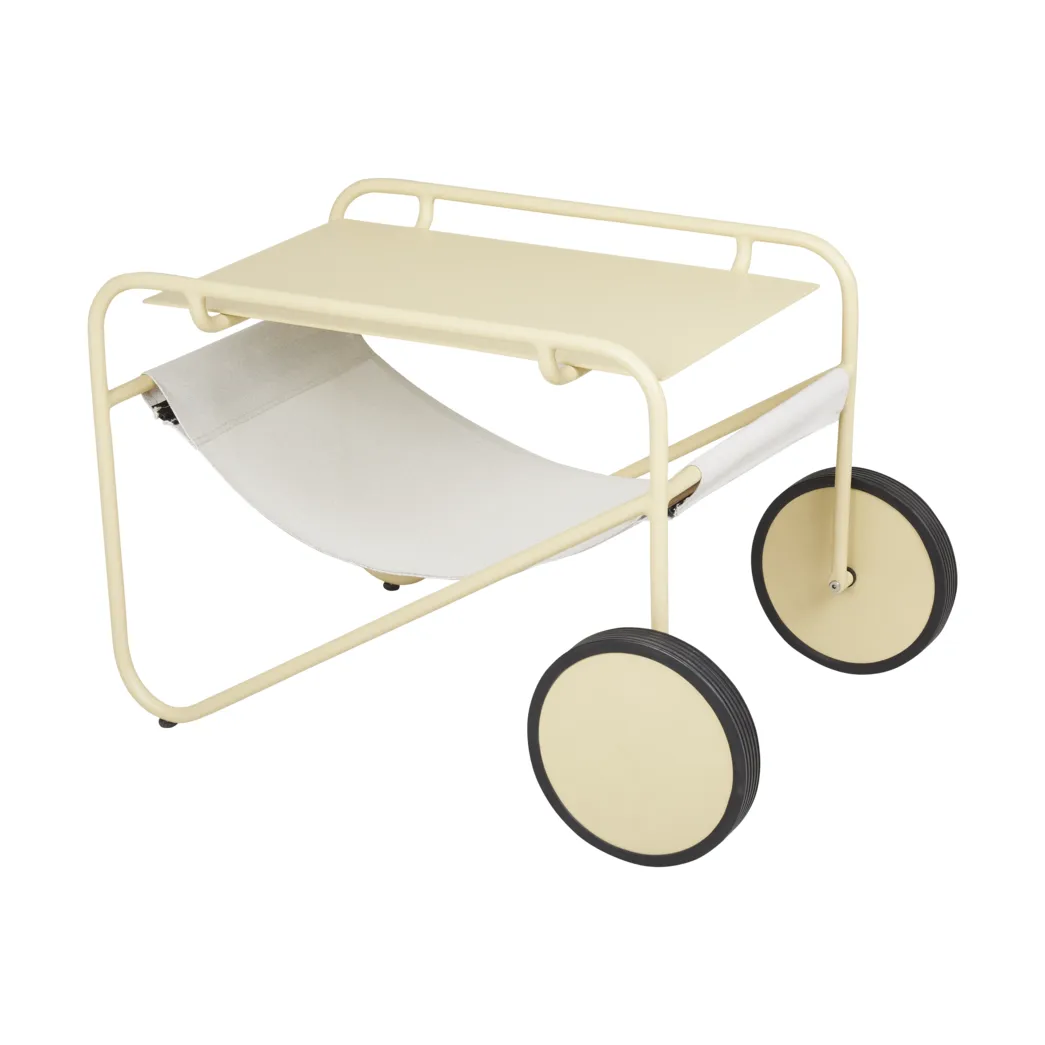 Poul Table sivupöytä, Lemon-off white, 72x44 cm Brafab