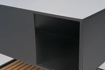 Prep ulkokeittiön alakaappi 110×90×70 cm - Musta - Brafab