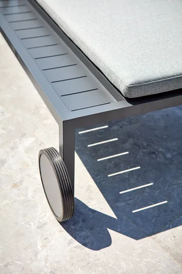 Samvaro leposohva 218x92 cm - Antrasiitti–pearl grey - Brafab