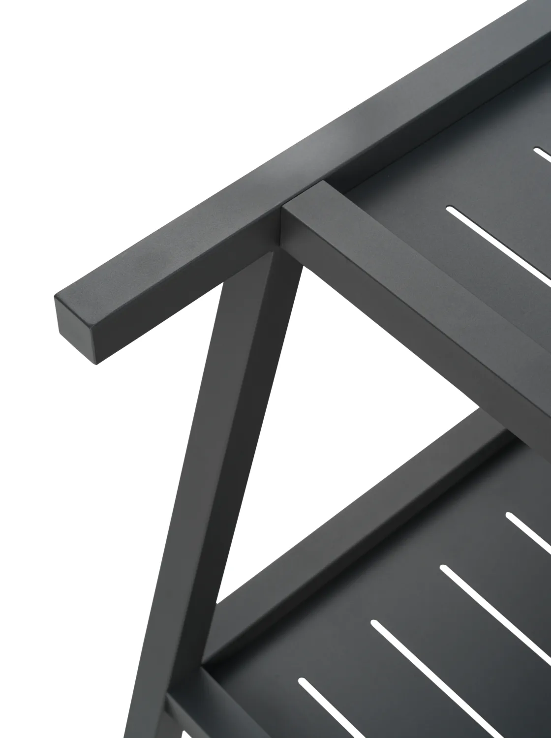 Samvaro tarjoiluvaunu 86x49x69 cm, Antrasiitti Brafab