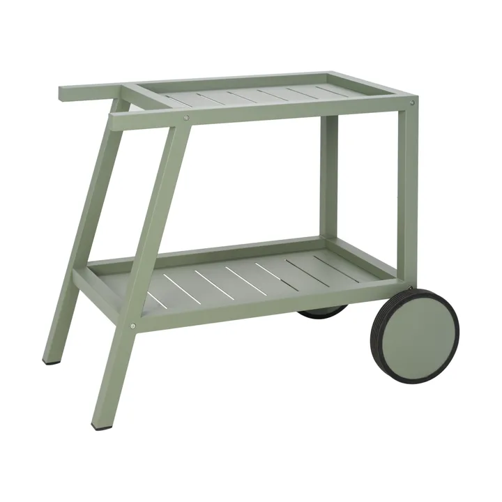 Samvaro tarjoiluvaunu 86x49x69 cm - Dusty green - Brafab