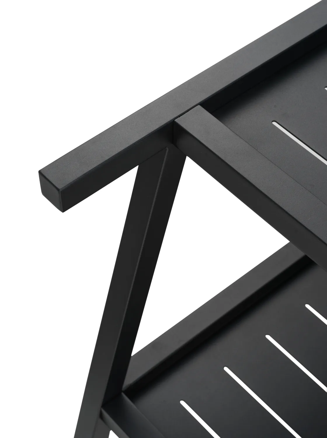 Samvaro tarjoiluvaunu 86x49x69 cm, Musta Brafab