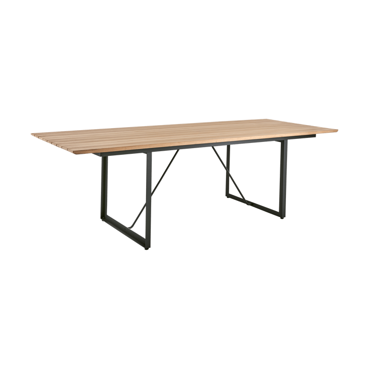 Shad ruokapöytä 240 cm teak-anthracite - undefined - Brafab