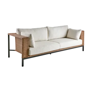 Shell sohva - Teddy rice-musta - Brafab