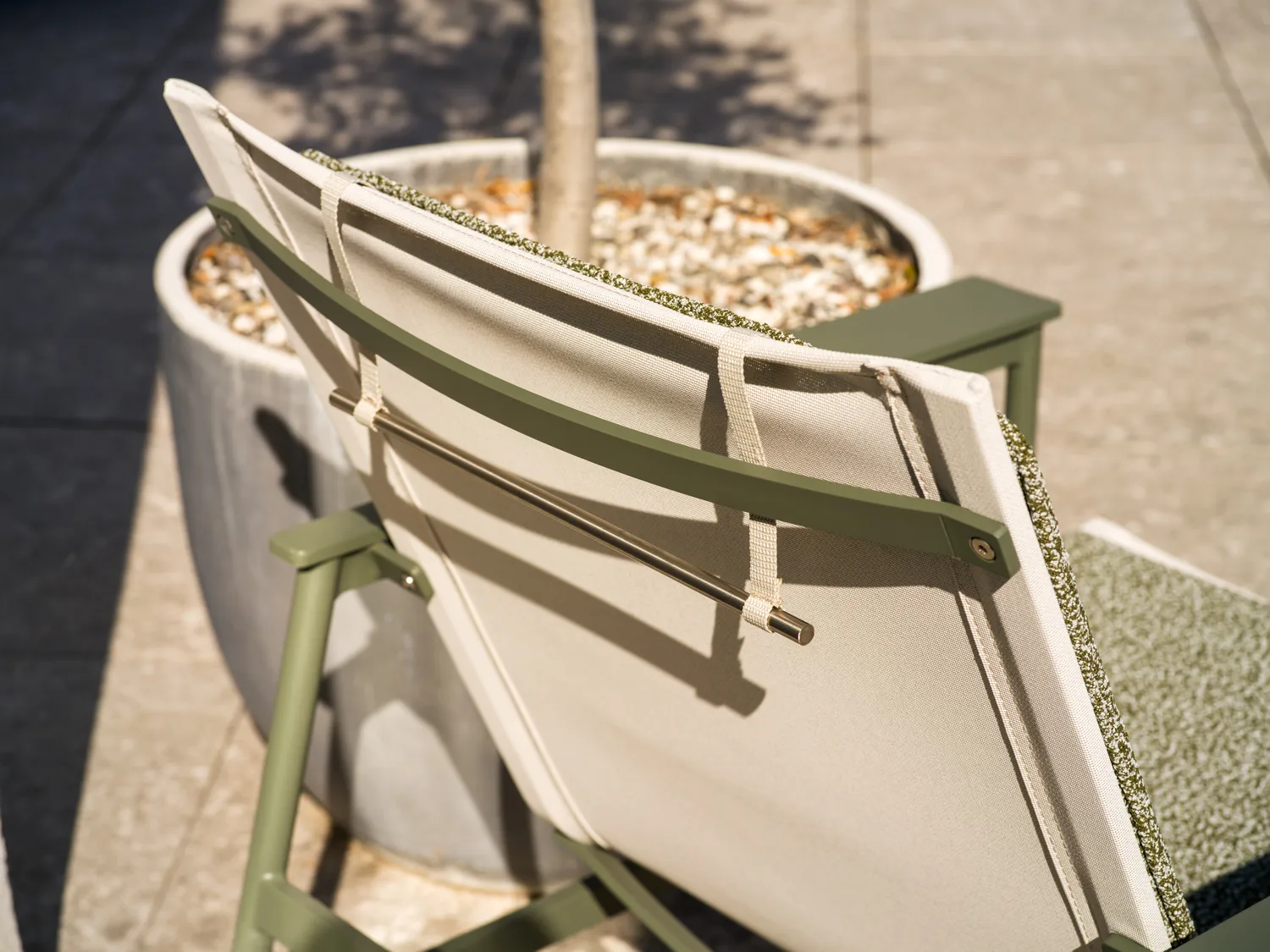 Soro-lepotuoli, Nordic green-teddy verde Brafab