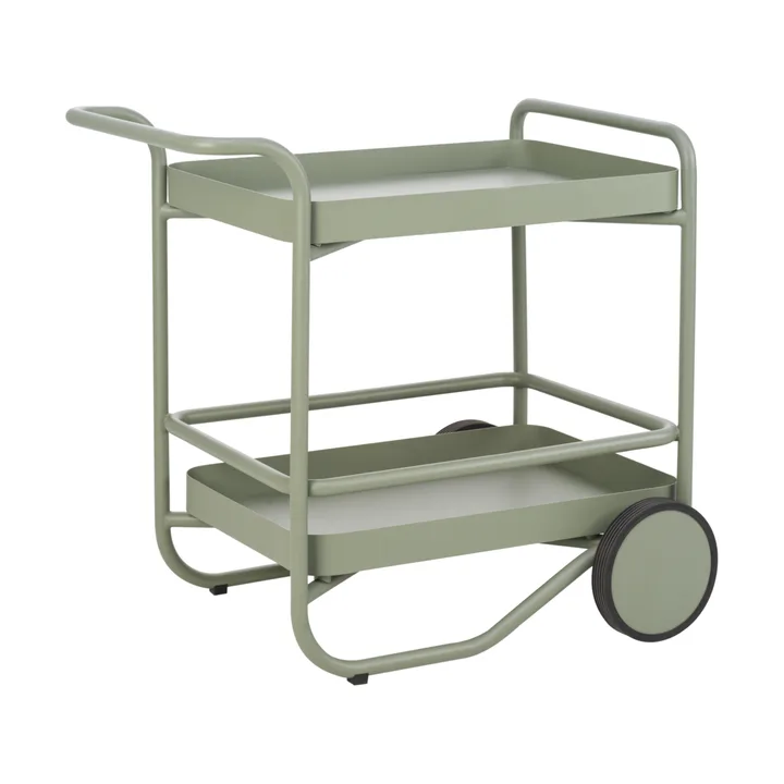 Trolly tarjoiluvaunu 88x59 cm - Dusty green - Brafab