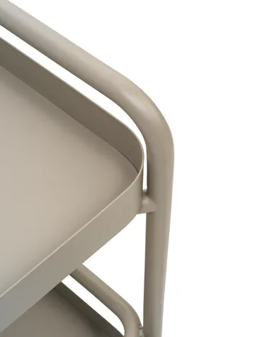 Trolly tarjoiluvaunu 88x59 cm - Khaki - Brafab