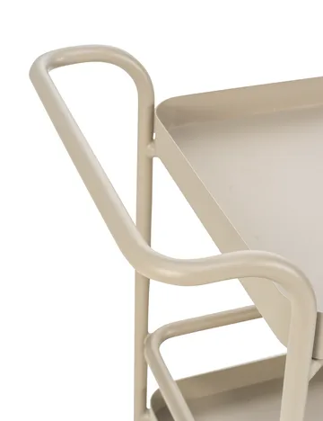 Trolly tarjoiluvaunu 88x59 cm - Khaki - Brafab