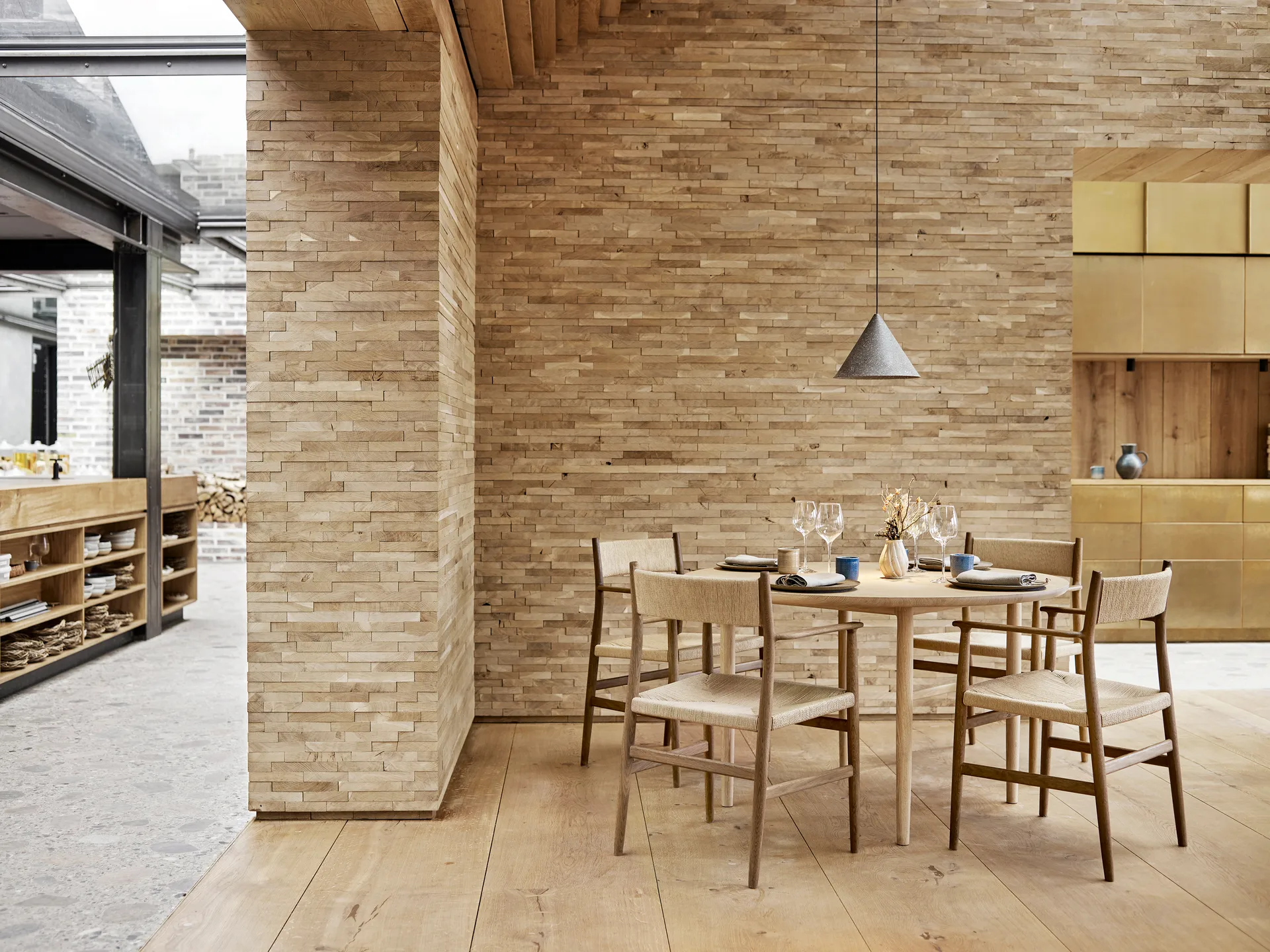 Arv tuoli kudottu istuin, Öljytty tammi-paperinaru Brdr. Krüger