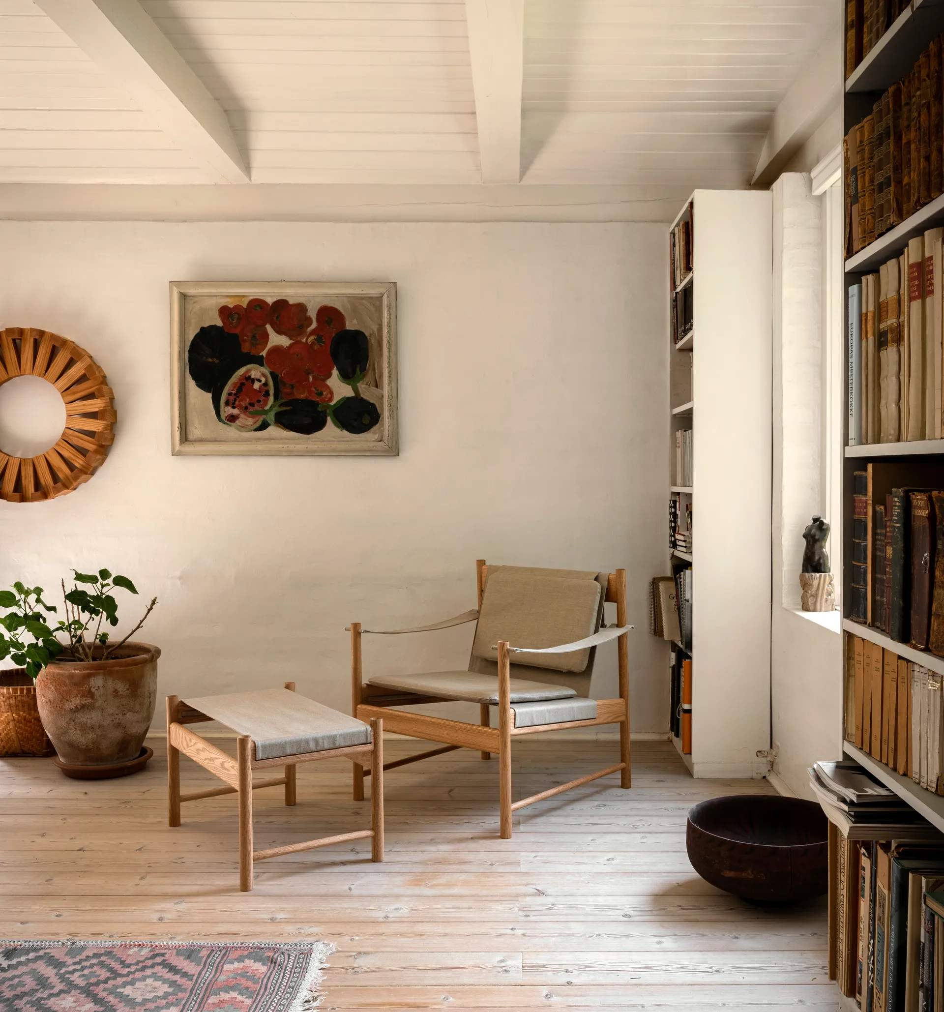 HB pallo, Öljytty tammi-canvas Brdr. Krüger