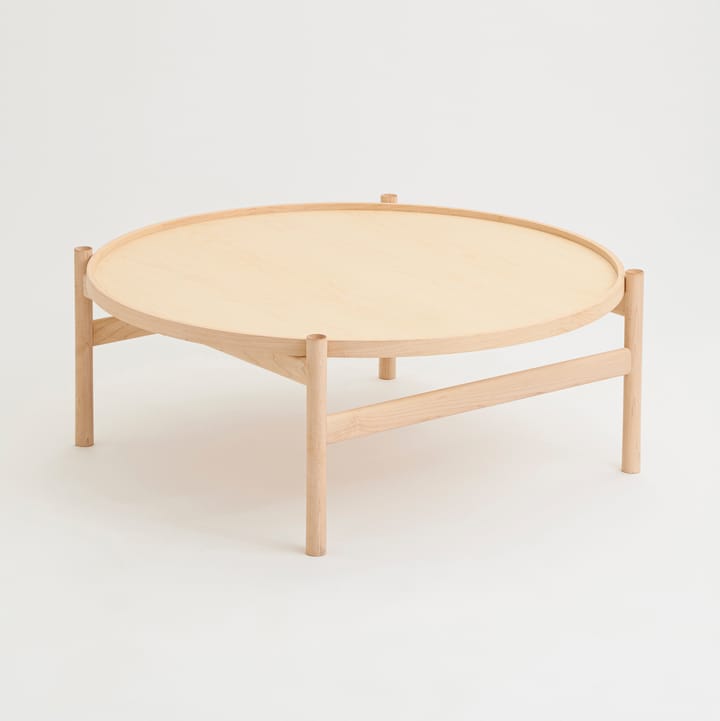 HB sohvapöytä Ø 100 cm, Valkoöljytty vaahtera Brdr. Krüger