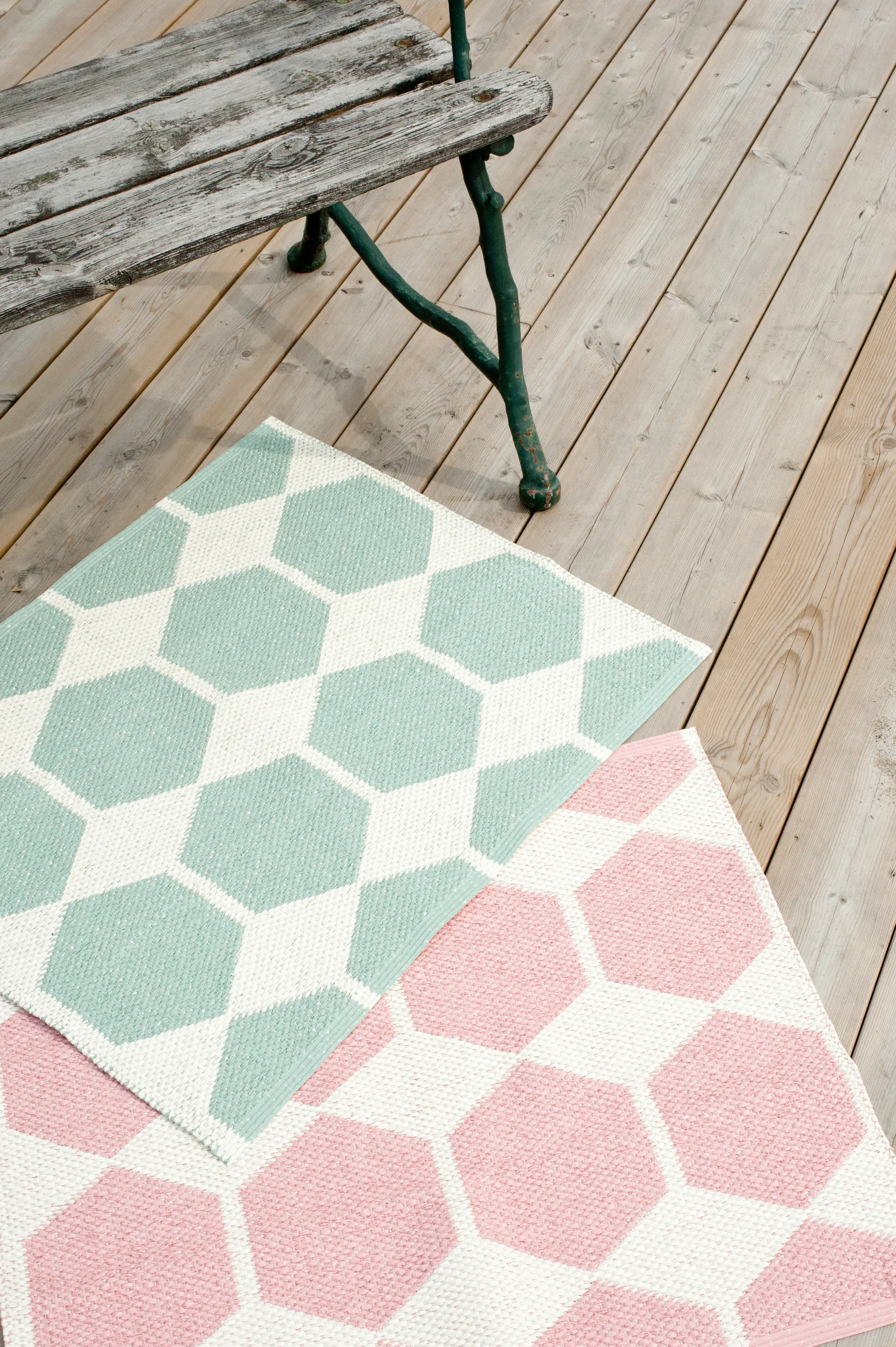 Anna matto aqua, 70x140 cm Brita Sweden