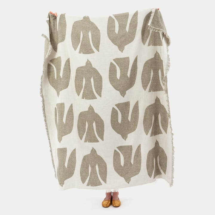 Early bird villaviltti, 130 x 170 cm, Olive Brita Sweden