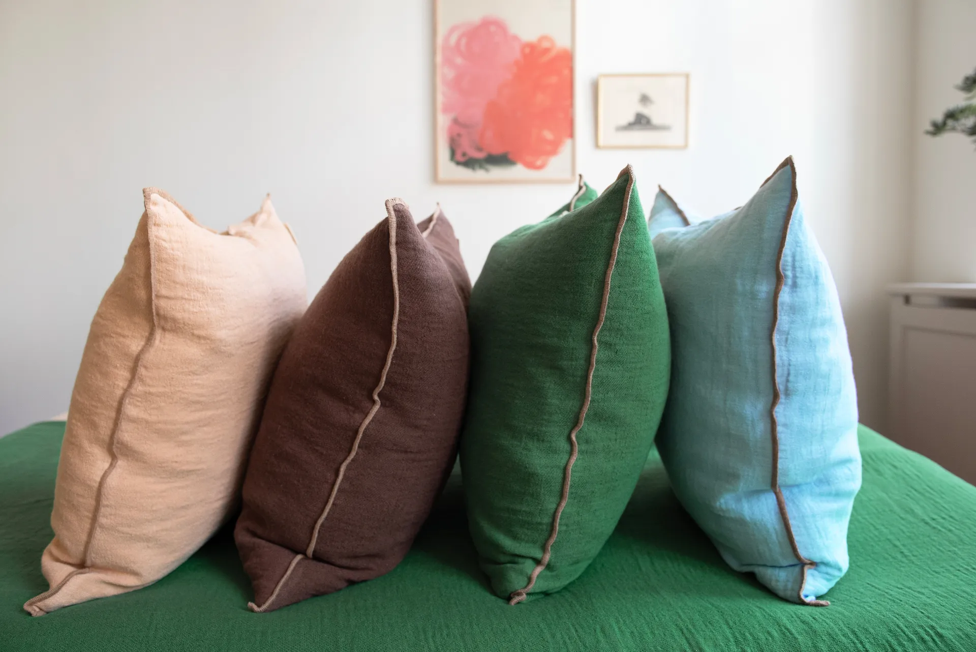 Evy tyynynpäällinen, Cobalt, 50x50 cm Brita Sweden