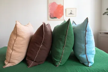 Evy tyynynpäällinen - Ruskea, 50x50 cm - Brita Sweden