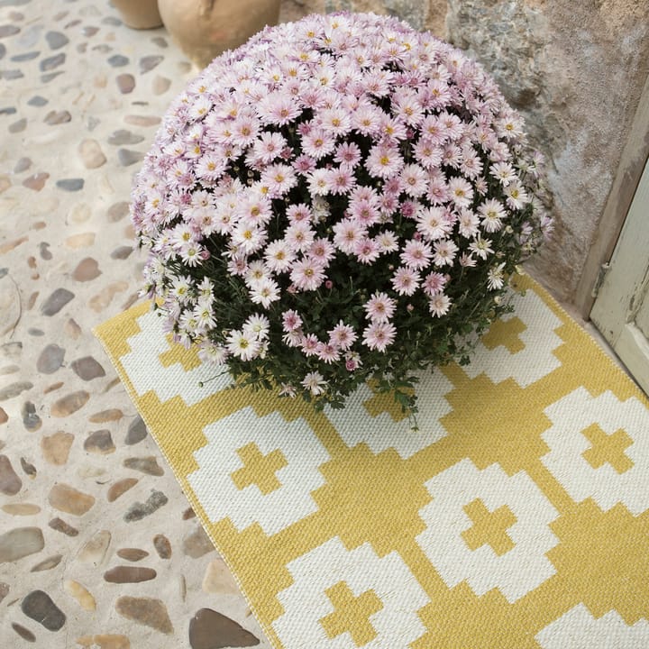 Flower matto sun (keltainen), 70x200 cm Brita Sweden