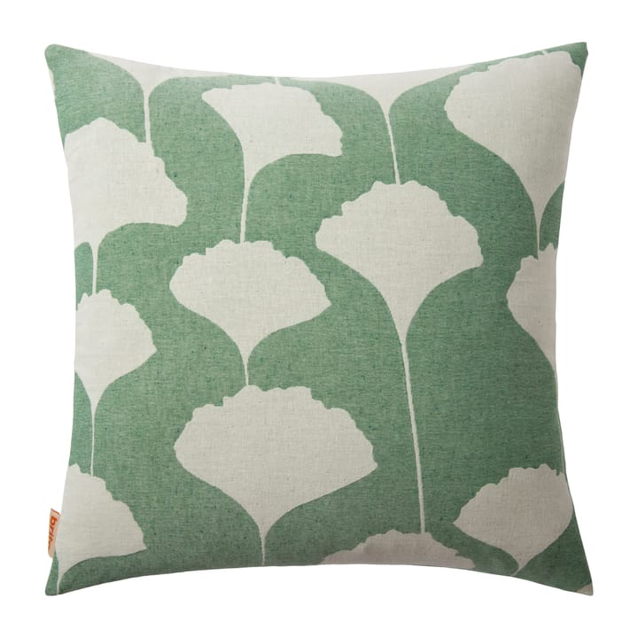 Ginko tyynynpäällinen 50x50 cm - Vihreä-valkoinen (Emerald) - Brita Sweden