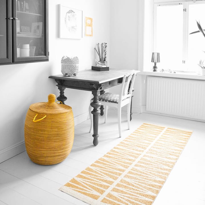 Helmi matto okrankeltainen - 70x200 cm - Brita Sweden