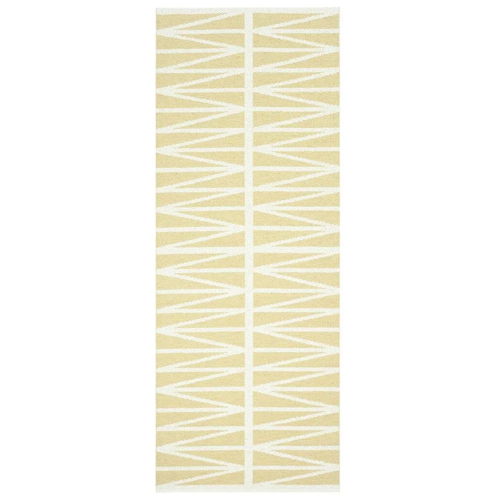 Helmi matto okrankeltainen, 70x250 cm Brita Sweden