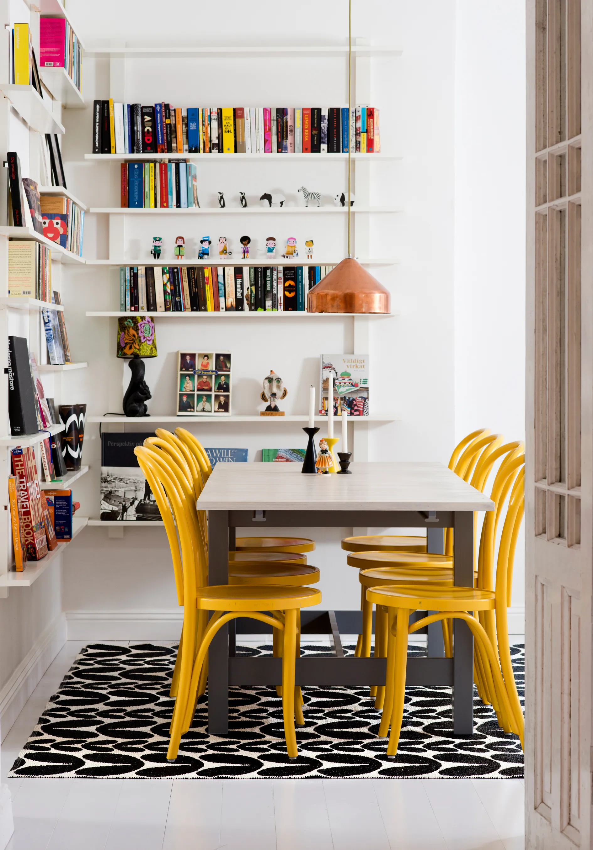 Karin matto musta, 70 x 200 cm Brita Sweden