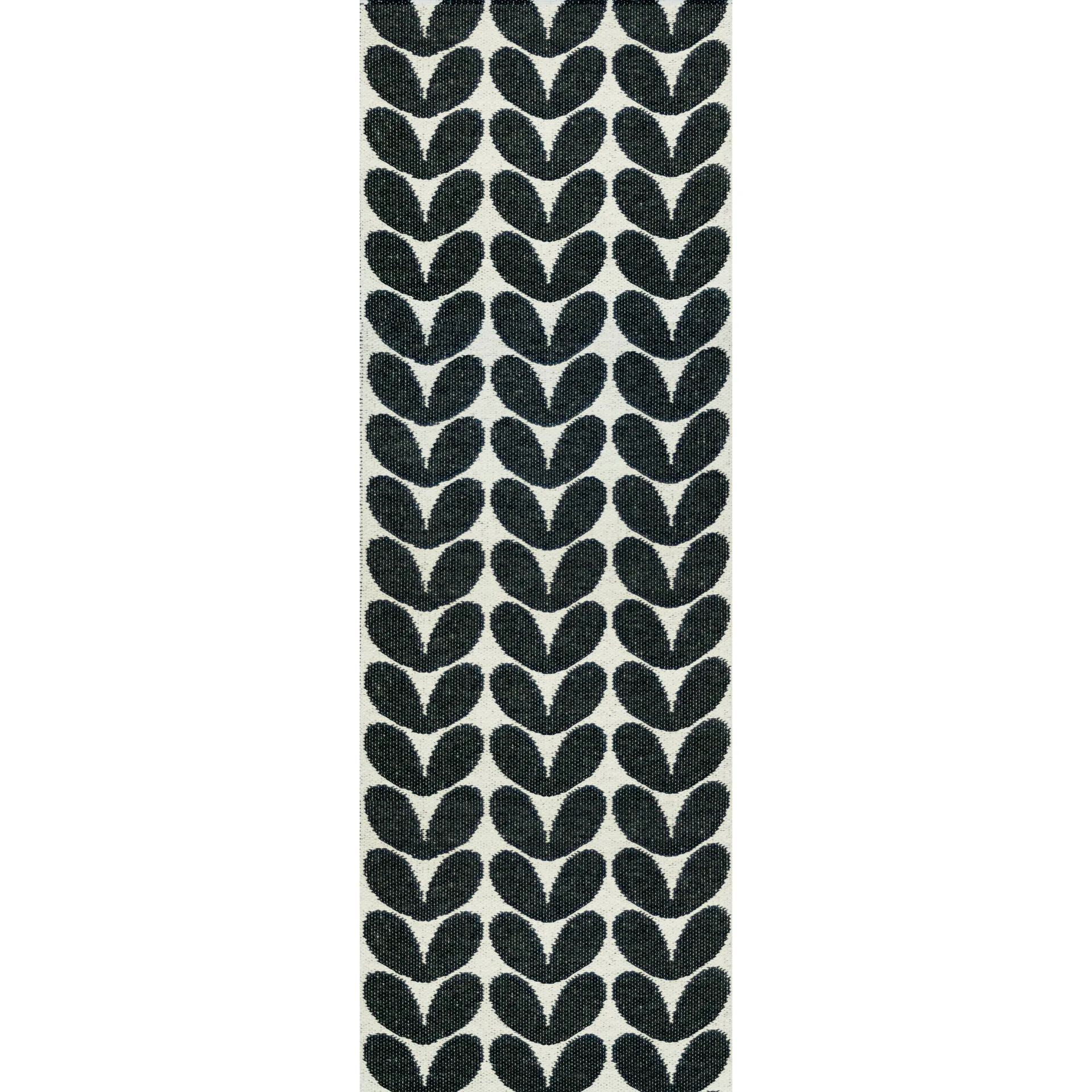 Karin matto musta, 70 x 200 cm Brita Sweden