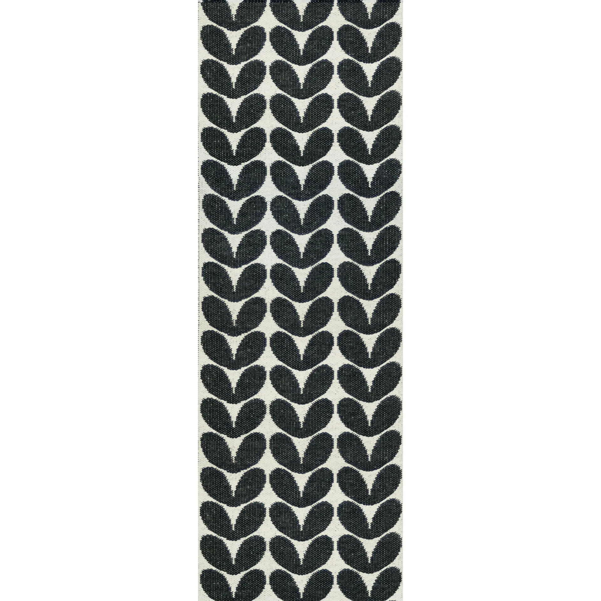 Karin matto musta, 70x150 cm Brita Sweden