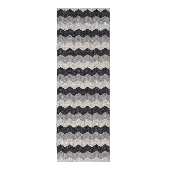 Luppio-matto usva (harmaa-musta) - 70x200 cm - Brita Sweden