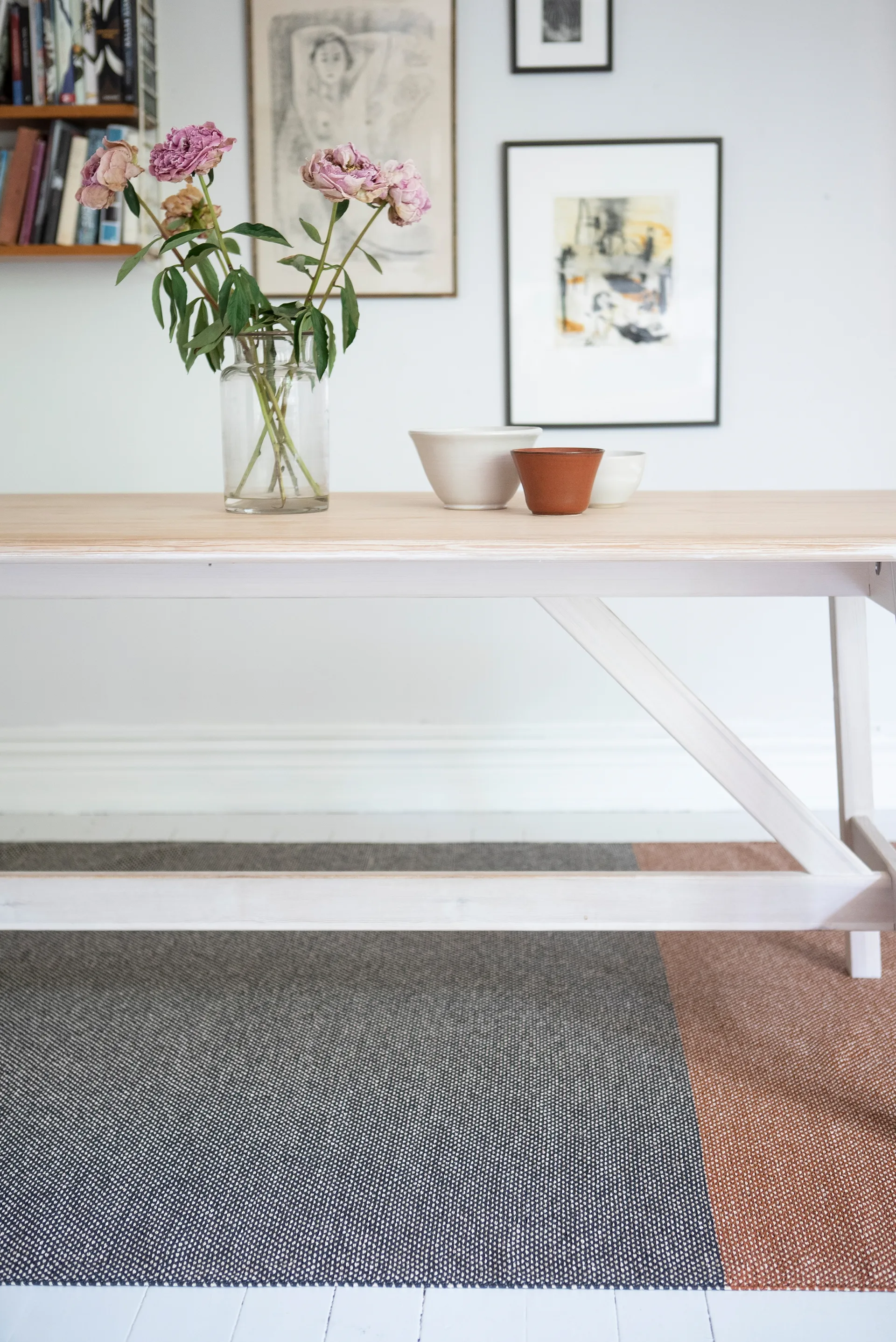 Moor matto mud (musta-terrakotta), 170x300 cm Brita Sweden