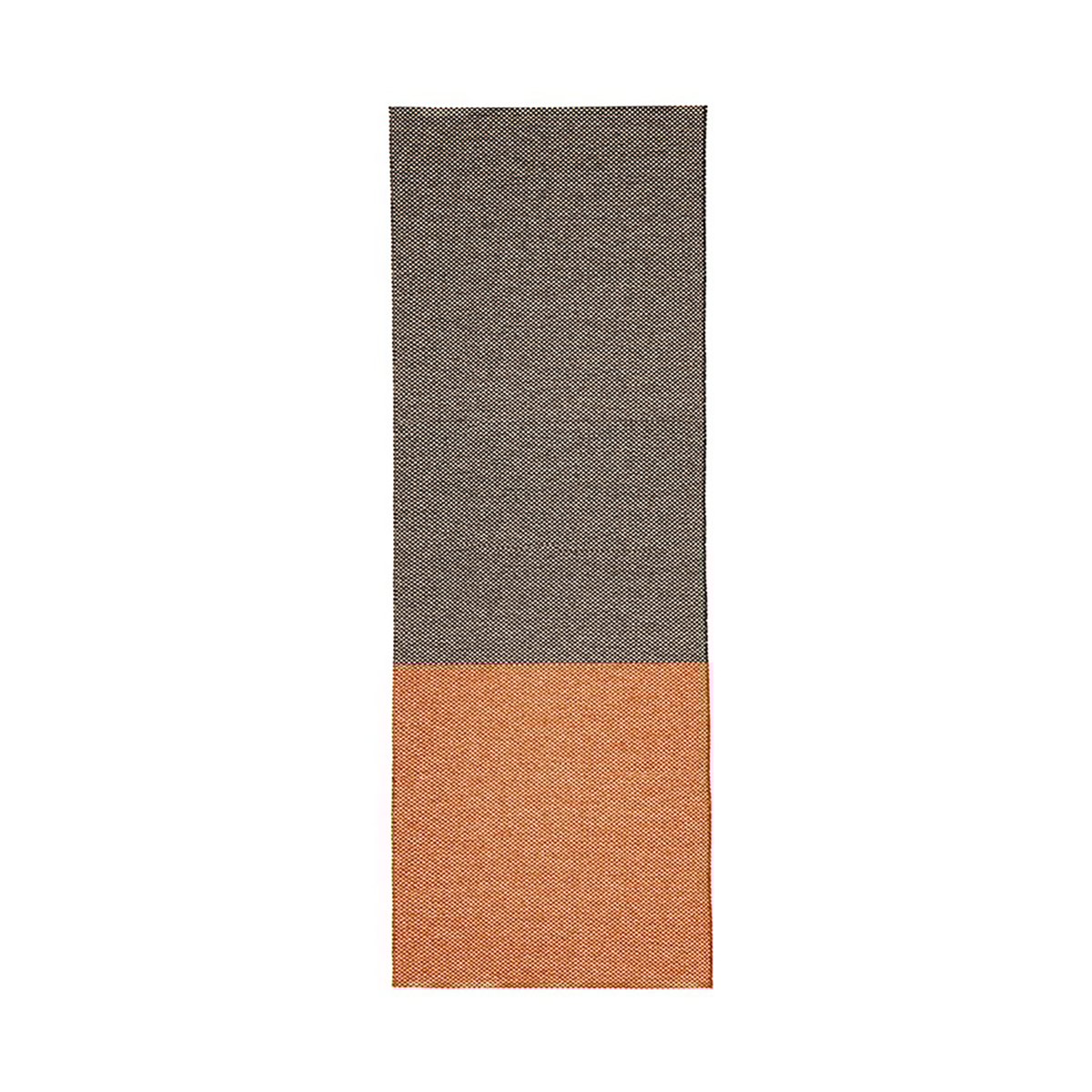 Brita Sweden Moor matto mud (musta-terrakotta) 70x300 cm