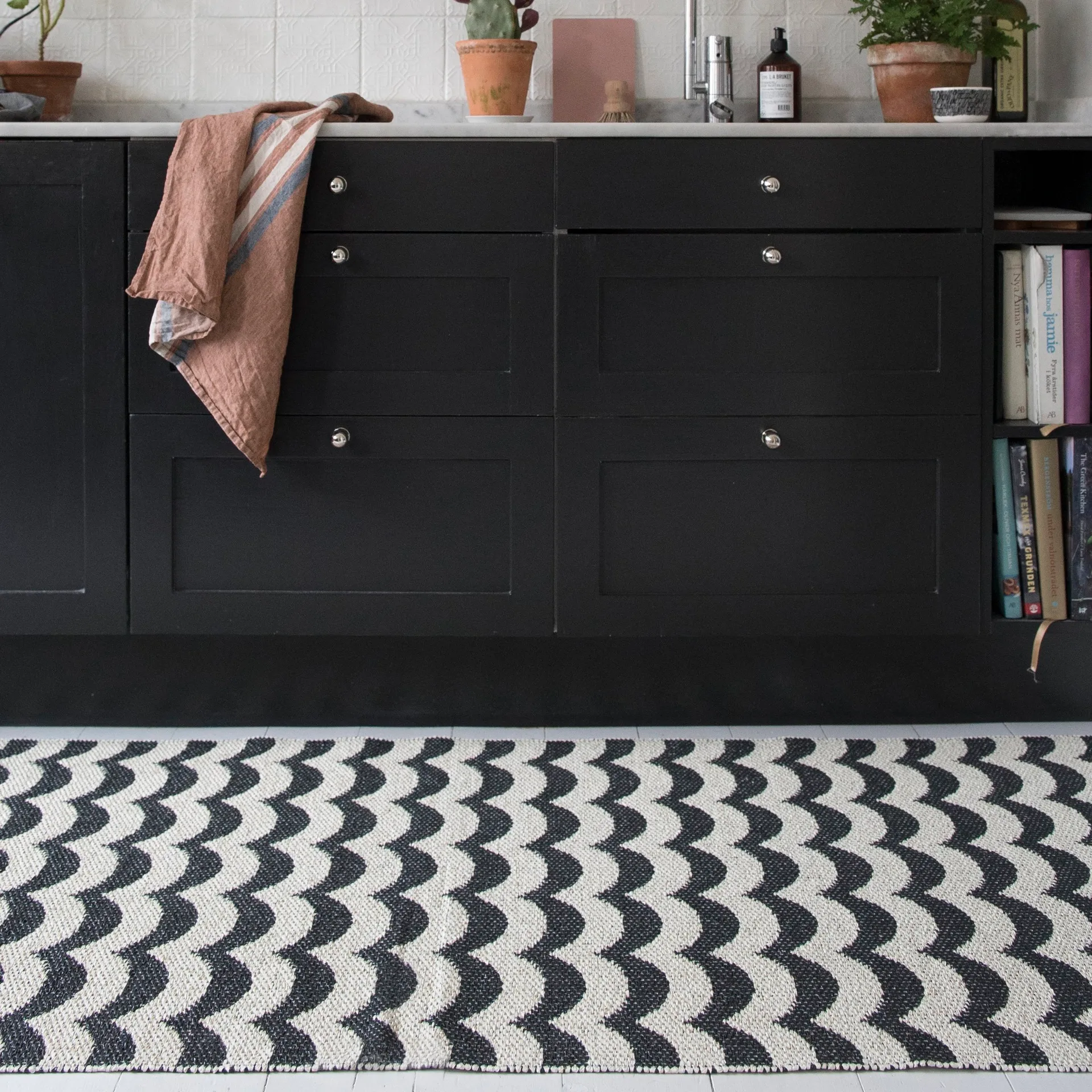 Ocean matto beluga, 70x250 cm Brita Sweden