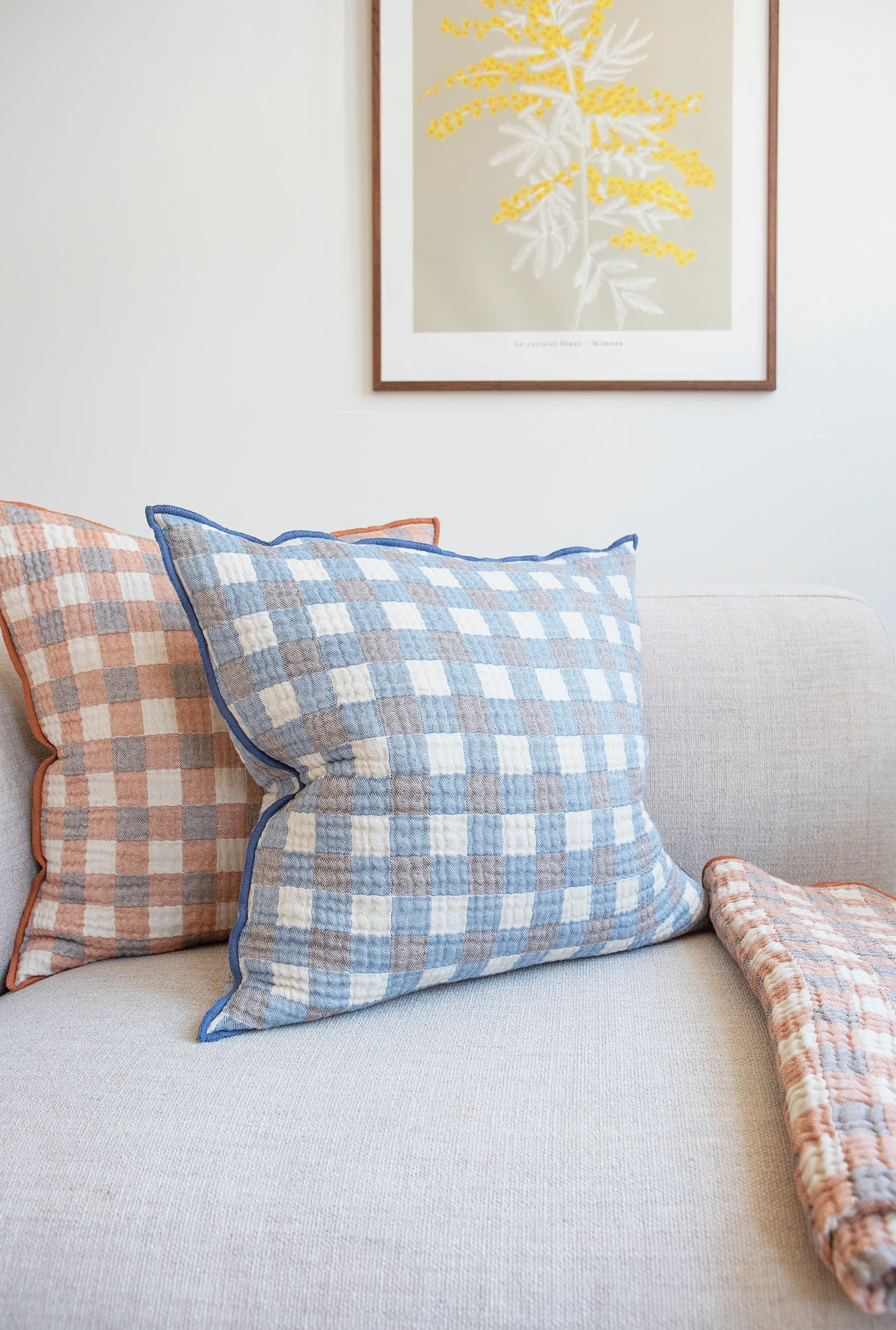 Pomme tyynynpäällinen, Blue, 50x50 cm Brita Sweden