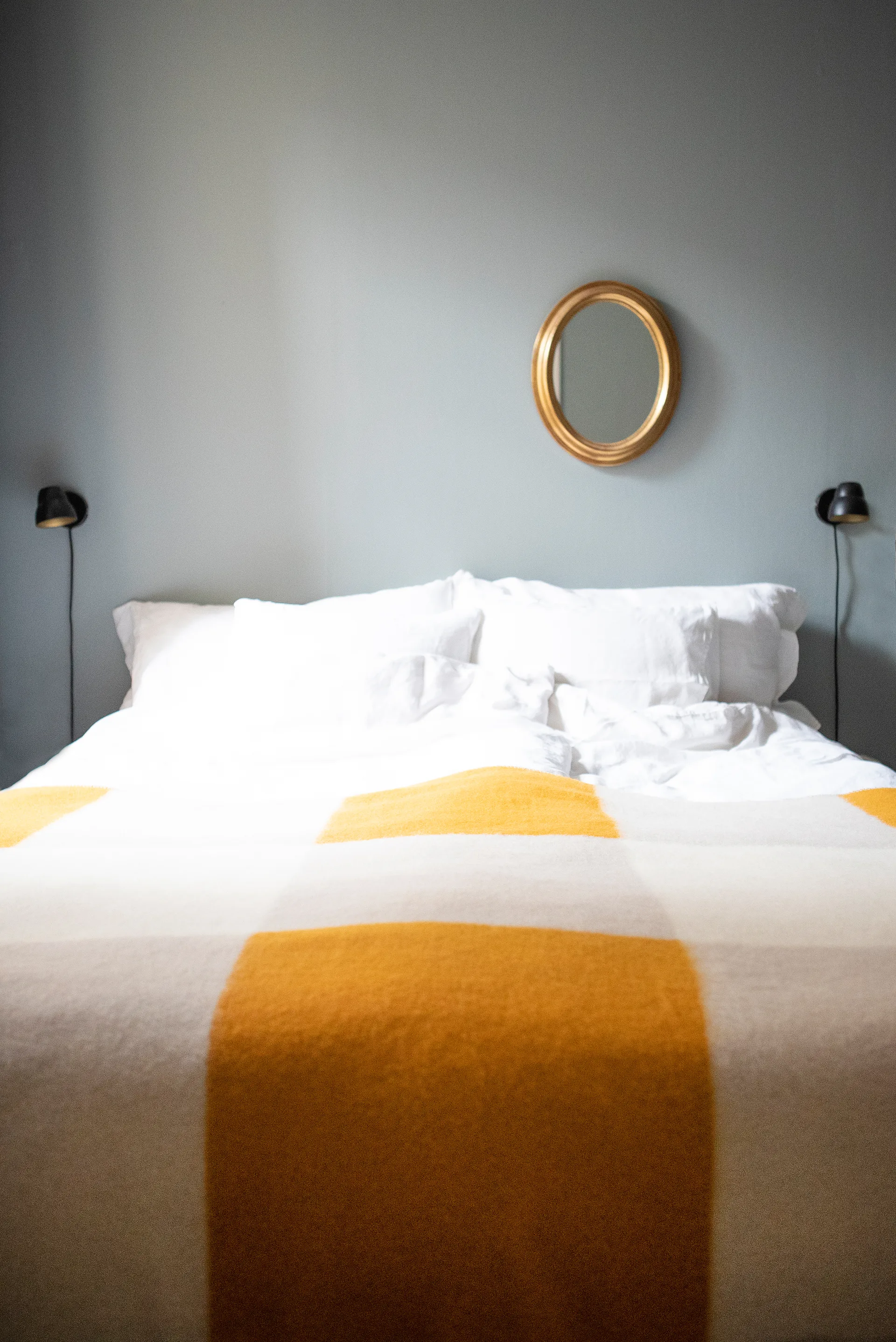 Pop villapeite 130 x 200 cm, Keltainen Brita Sweden