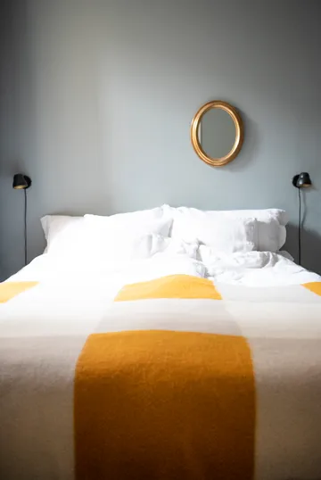 Pop villapeite 130 x 200 cm - Keltainen - Brita Sweden