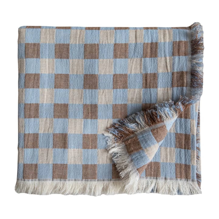 Poppy villapeite 130 x 170 cm, Sininen Brita Sweden