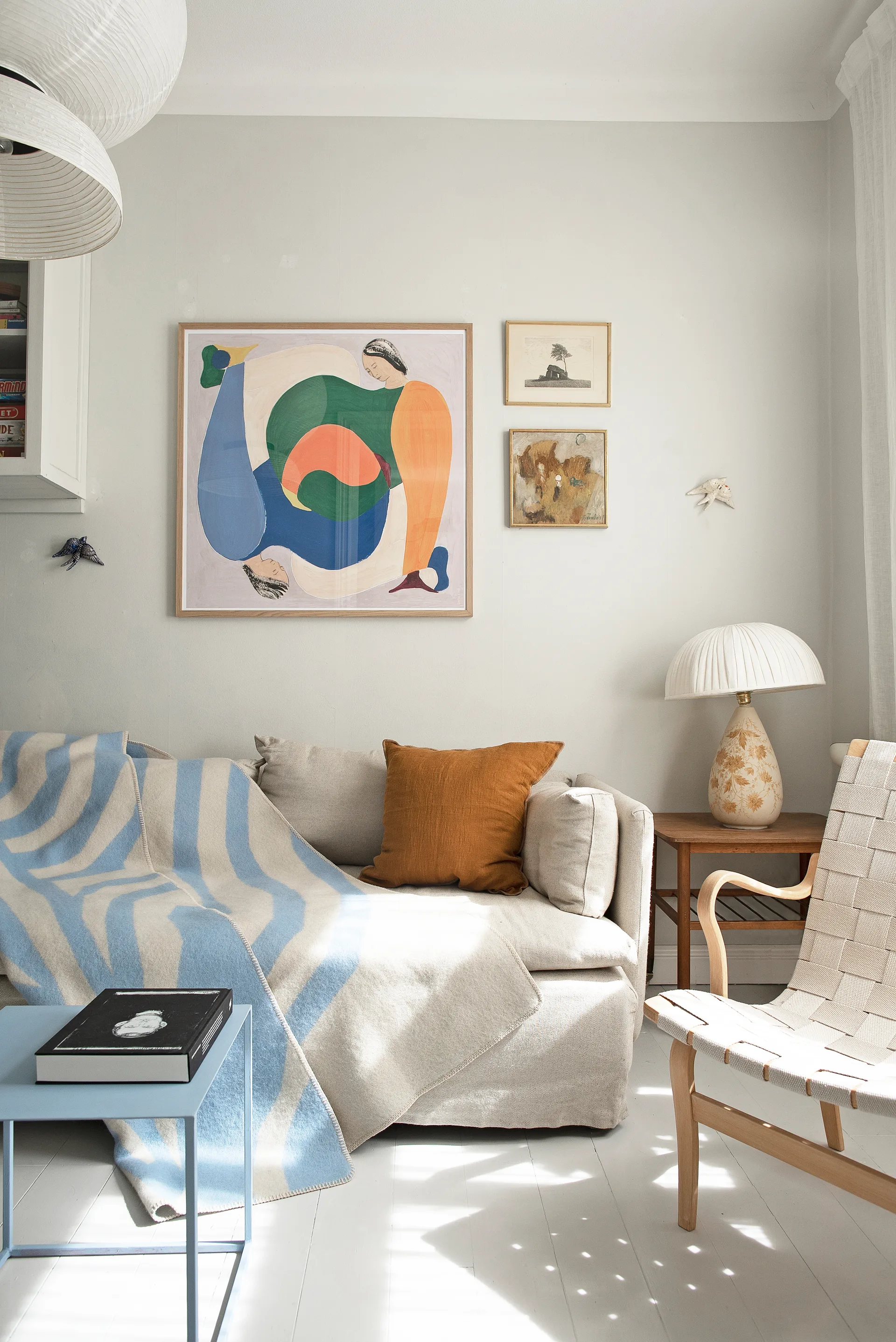 Pugh viltti, Blue, 200×130 cm Brita Sweden