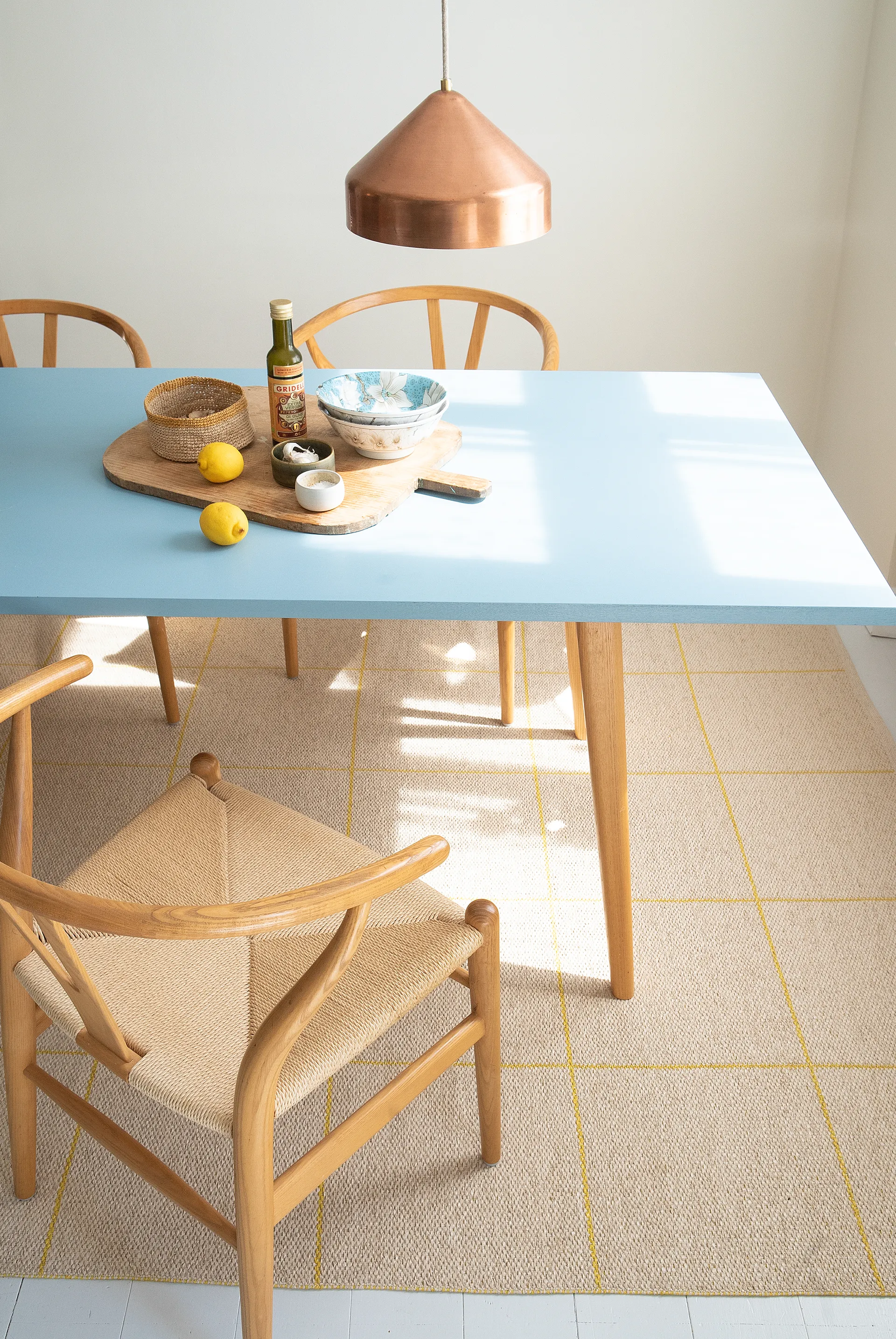 Ruth matto sulphur, 70 x 105 cm Brita Sweden