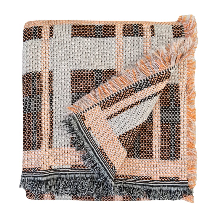 Tradition puuvillahuopa 130 x 170 cm - Oranssi - Brita Sweden