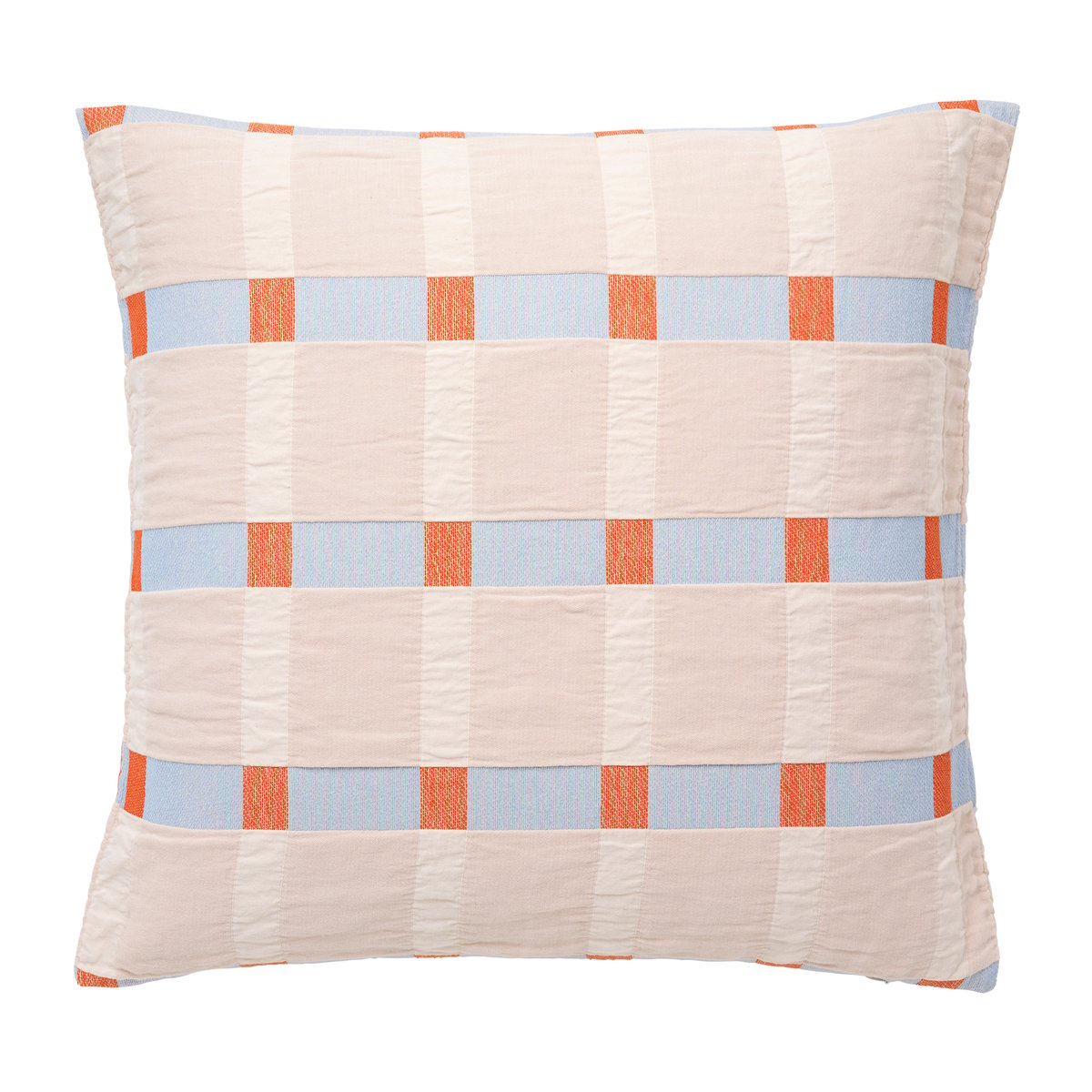 Broste Copenhagen Asta tyynynpäällinen 60 x 60 cm Pumkin orange-pale blush